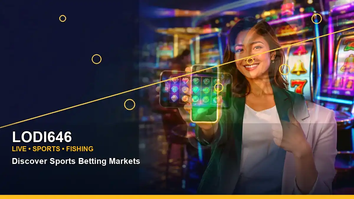 LODI646 coins casino cashback rewards featuring an adult Filipina casino host with a right-framed composition