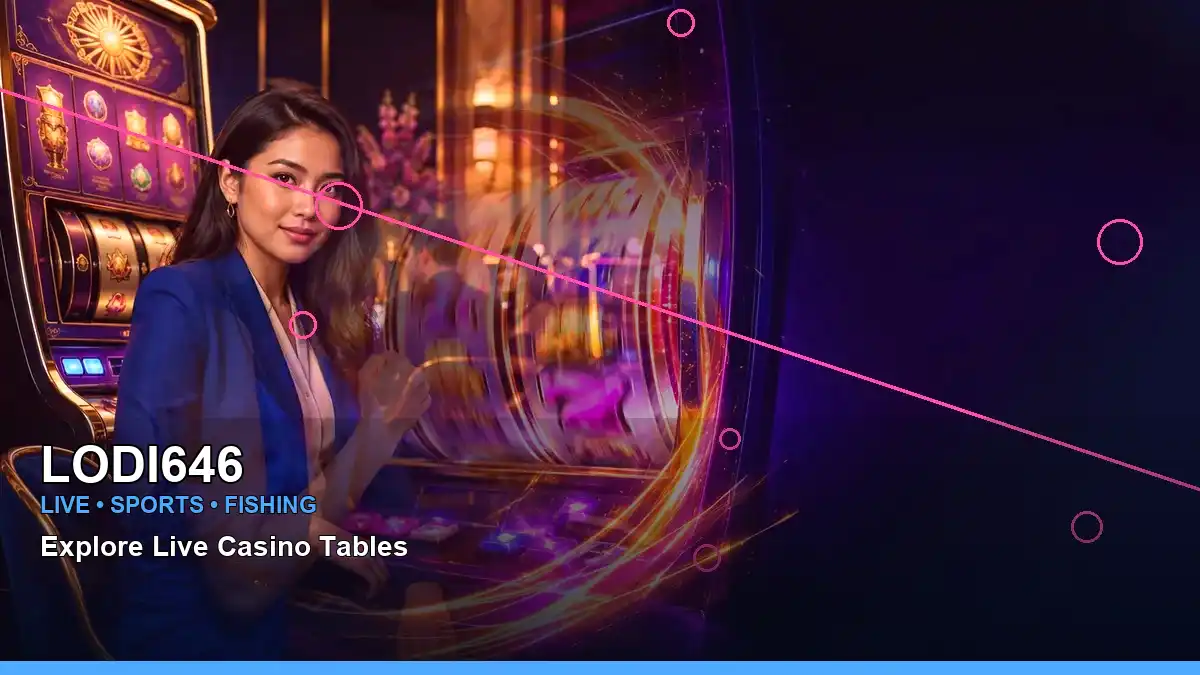 LODI646 high-energy party online slot games in a left close-up layout for Philippine players